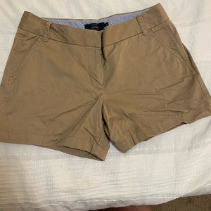 J. Crew Khaki Chino Shorts